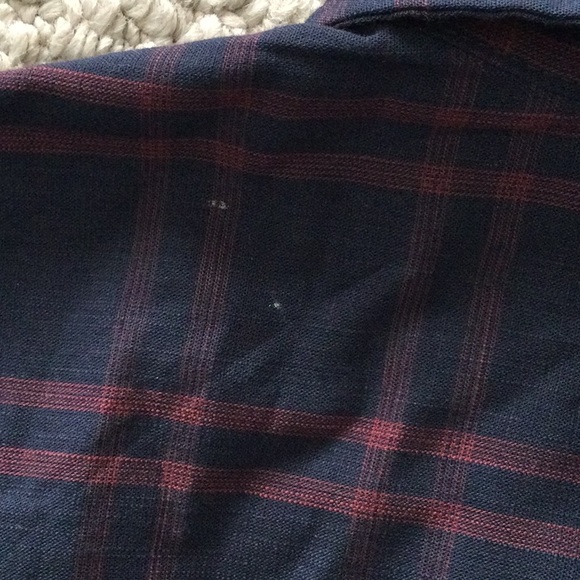 NWT The North Face short sleeve plaid button down shirt - Picture 4 of 4